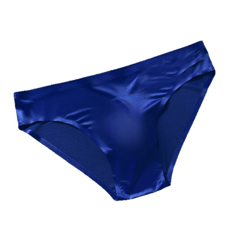 Ventas calientes de calzoncillos de hombre sin marcas de hielo 3D bolsas convexas elásticas transpirables secado rápido