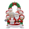Christmas family 8 heads