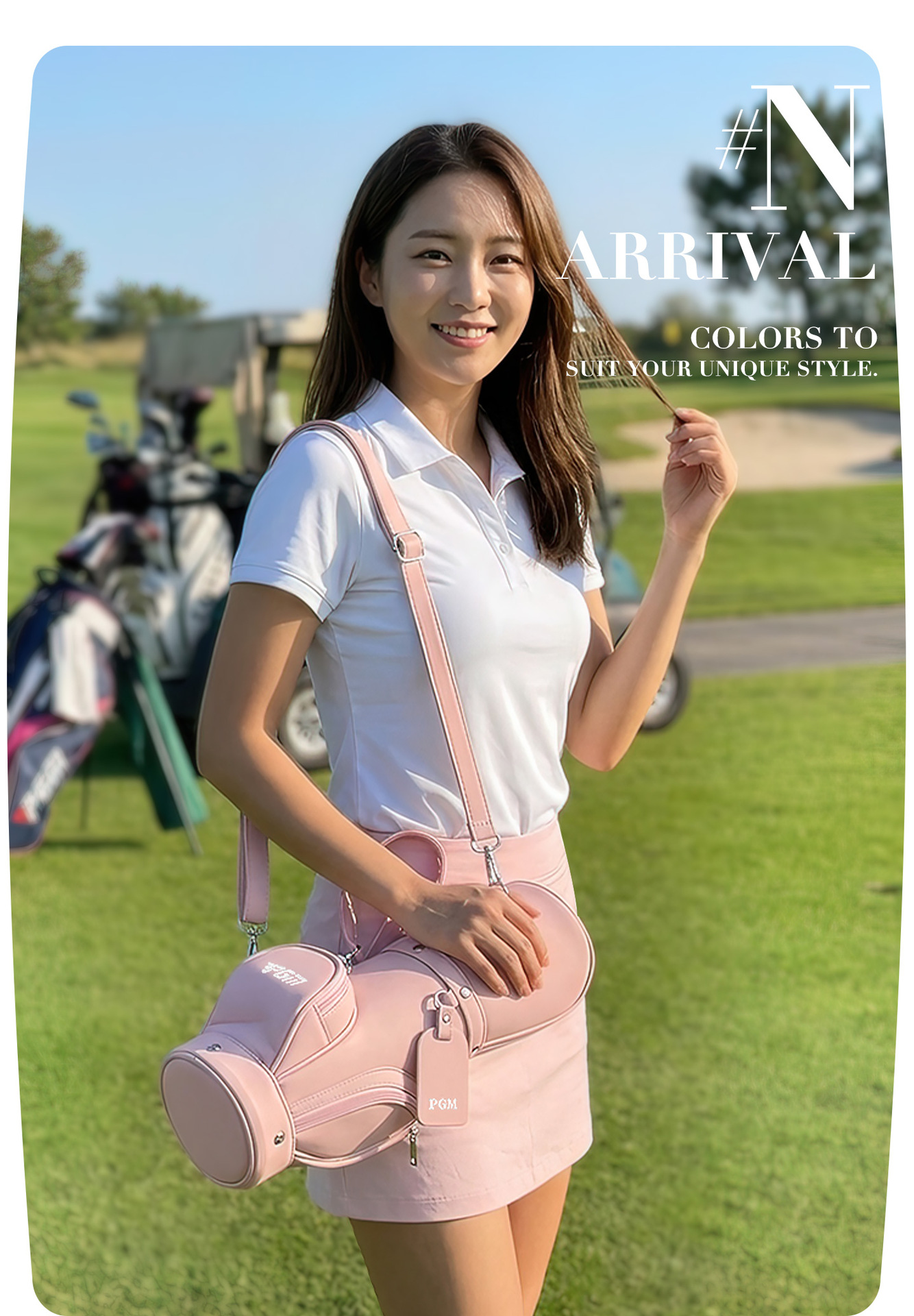 Túi golf mini nữ PGM đeo chéo xách tay siêu nhẹ tiện lợi — Hồng Macaron【Siêu nhẹ di động/Cảm giác mềm mại/Lưu trữ đa năng】SOB023, Xanh Macaron【Siêu nhẹ di động/Cảm giác mềm mại/Lưu trữ đa năng】SOB023, Vàng Macaron【Siêu nhẹ di động/Cảm giác mềm mại/Lưu trữ đa năng】SOB023 chi tiết 7