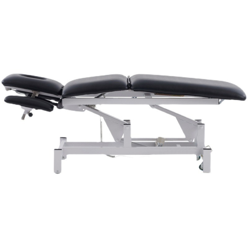 Cama de belleza eléctrica, cama de masaje, cama de belleza eléctrica de alta gama con elevación controlada por pedales, cama para depilación y tatuajes, cama de masaje, cama elevadora