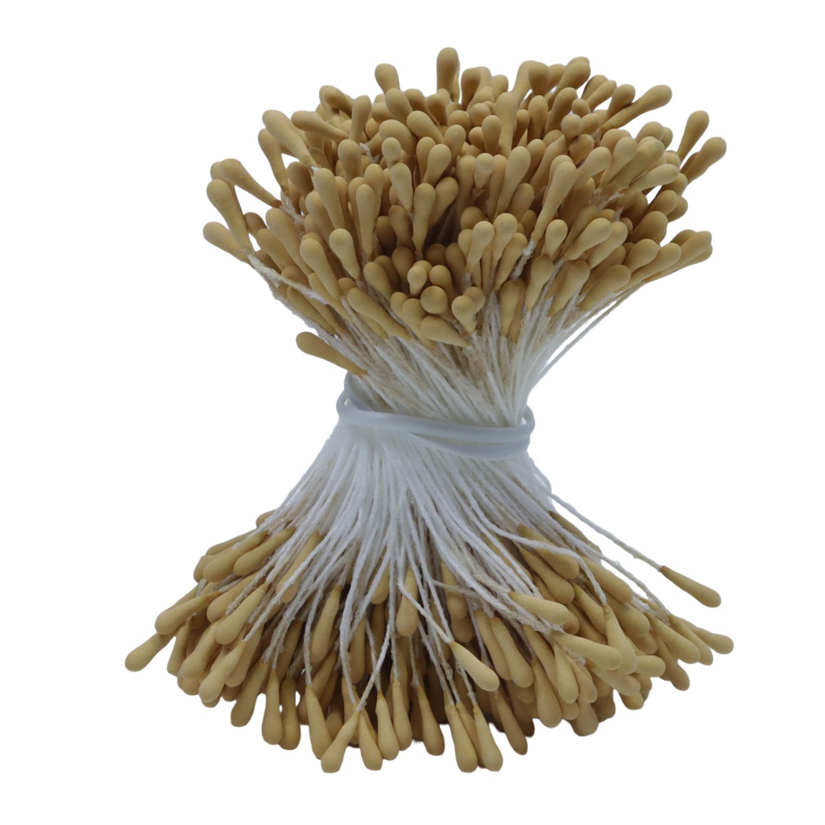 2 mm, 390 piezas, núcleo de flor mate, flor artificial, estambre de yeso ecológico, material para rosas y lirios, cabezal a juego