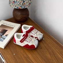 木木屋儿童德训鞋2025秋季软底休闲女童宝宝运动鞋魔术贴男童板鞋