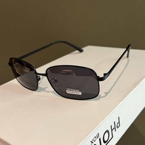 Photographic color-changing sunglasses for men, driving sunglasses for men, retro fishing driving polarized sunglasses, large face slimming