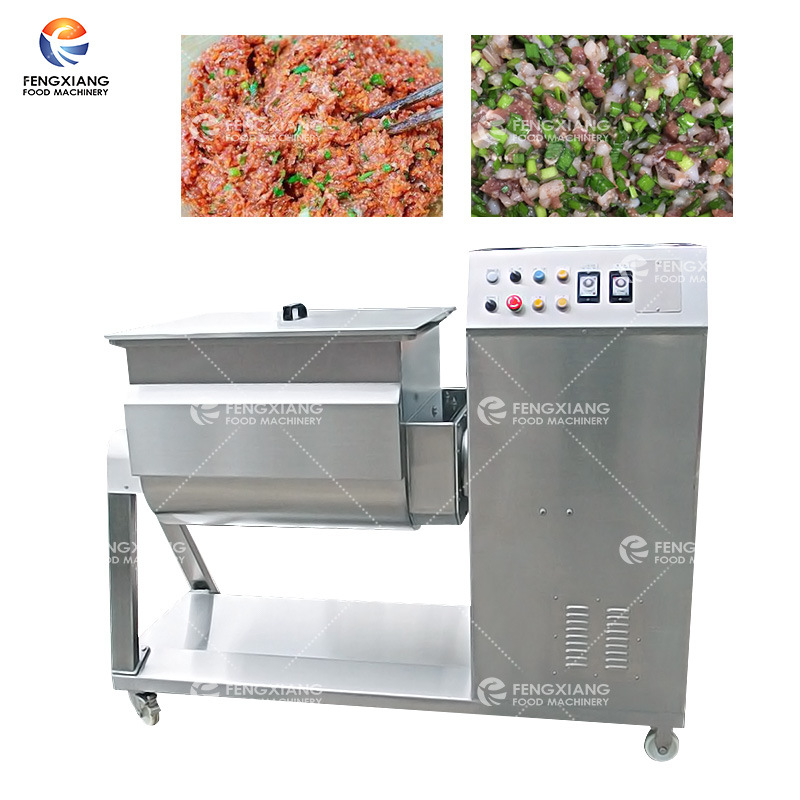 工厂直销 全自动搅拌绞肉机商用鲜肉双轴和肉搅肉机猪肉馅搅拌器