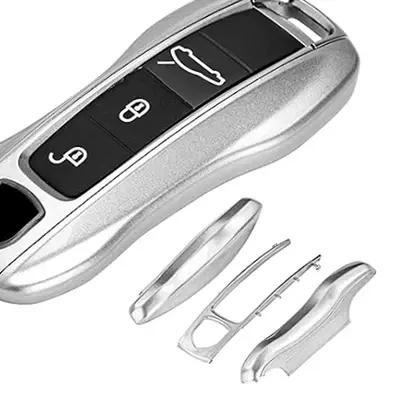 Cover Modification [3-Piece Set], Car key bag - silver