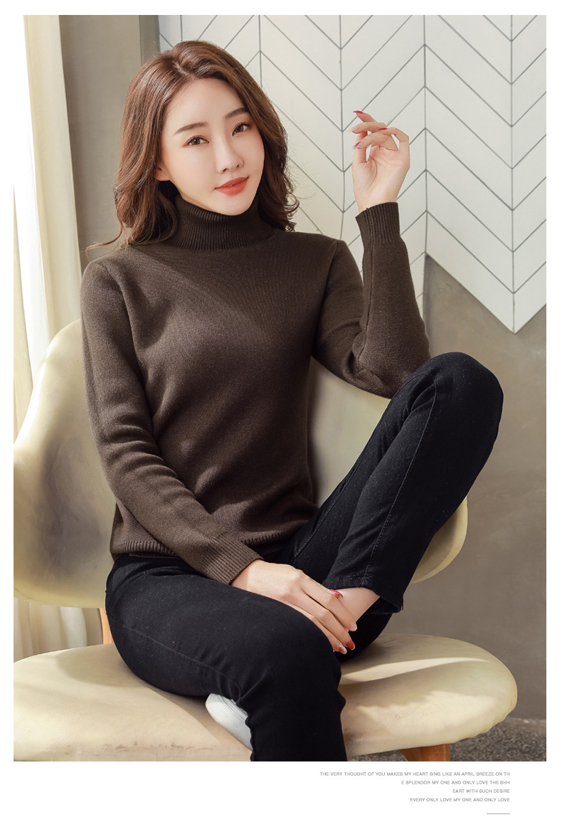 Women's Sweater Long Sleeve Sweaters & Cardigans Simple Style Solid Color display picture 2