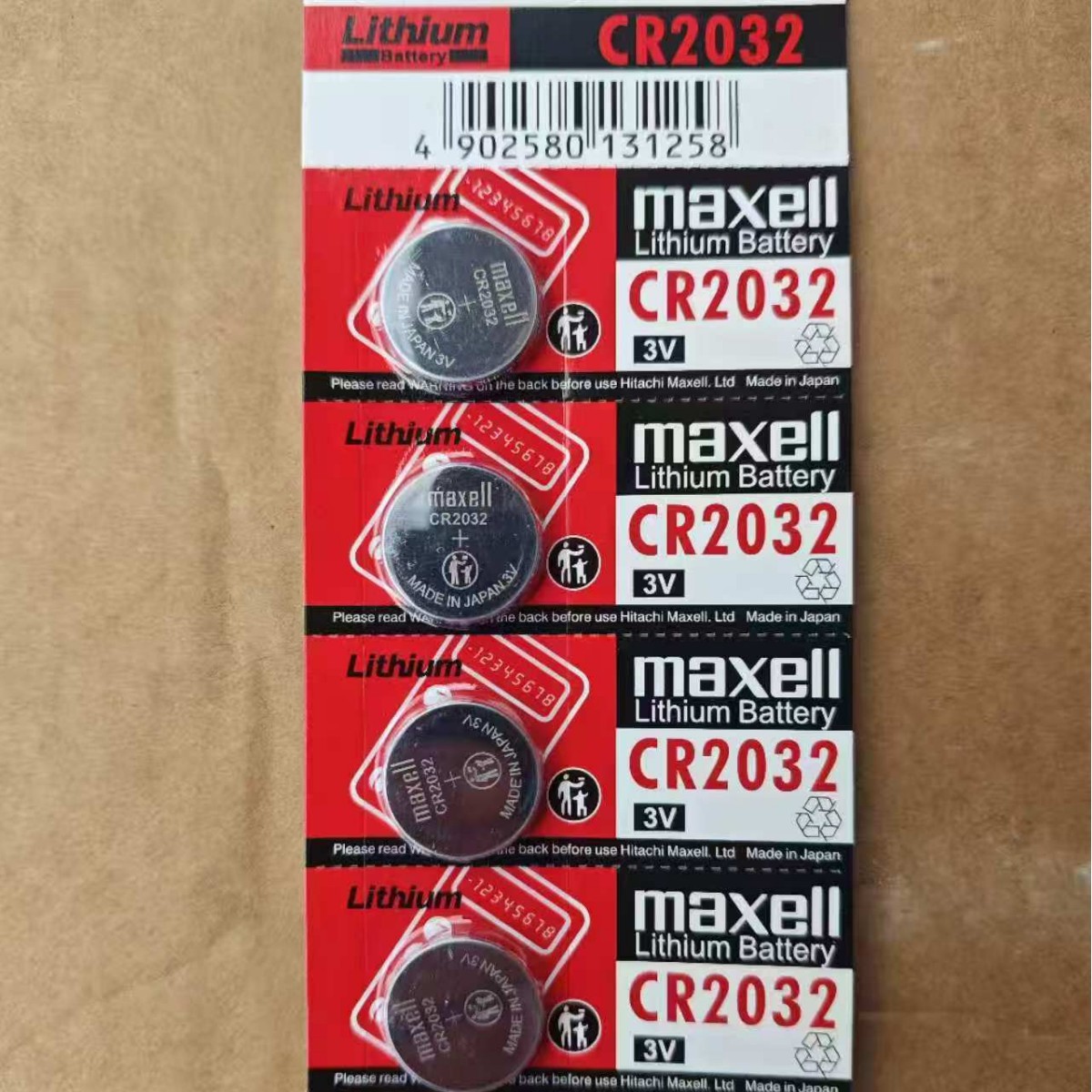 万盛MaxellCR2032CR2025CR2016CR1632CR1620CR1616CR1220纽扣电池