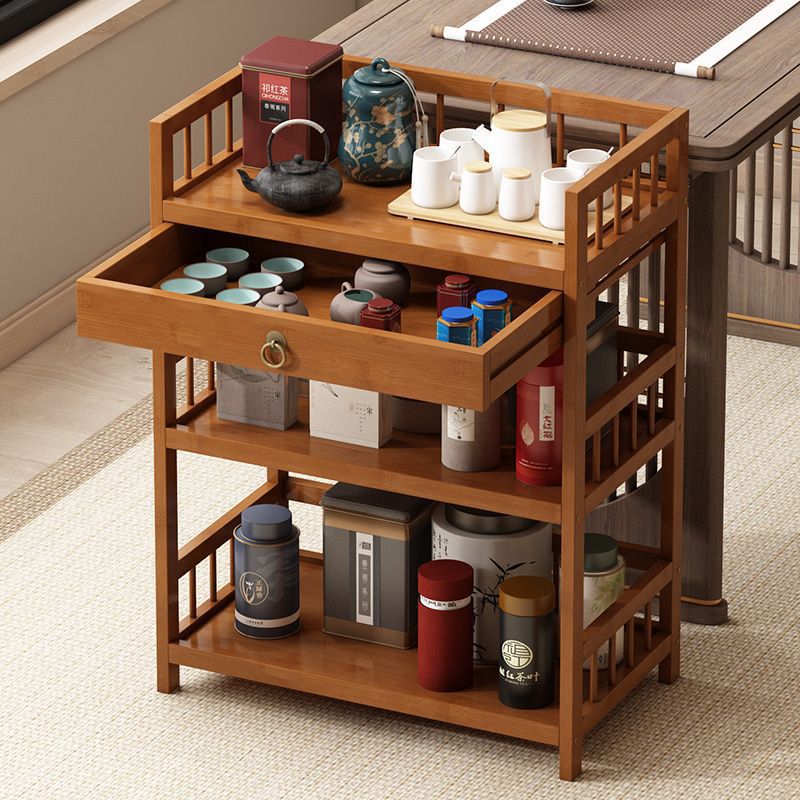 Tea Table, Small Coffee Table, Water Boiling Tea Table, Tea Table Side Cabinet, Tea Cabinet Rack, Tea Storage Rack, Tea Set Storage Rack