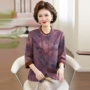 新款妈妈中老年2025衬衫