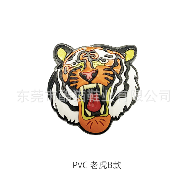 Nuevo estilo agujero zapatos flor lindo zapato hebilla carlochi zapatos accesorios dibujos animados agujero zapatos decoraciones accesorios animal mundo