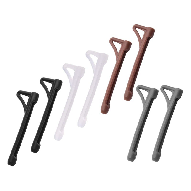 Силиконовый Противоскользящий рукав Ушной крючок Очки Рукав для ног Крючок для ног с защитой от падения Новые очки для ног