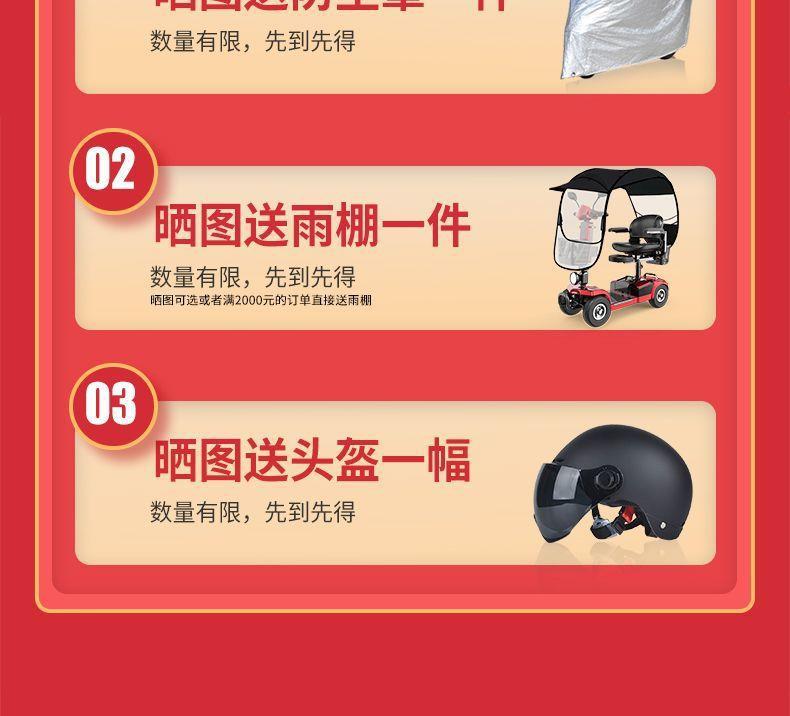 New Model of Electric Four-Wheeler for the Elderly, Lightweight and Foldable, a Home-Use Mobility Aid for Disabled People