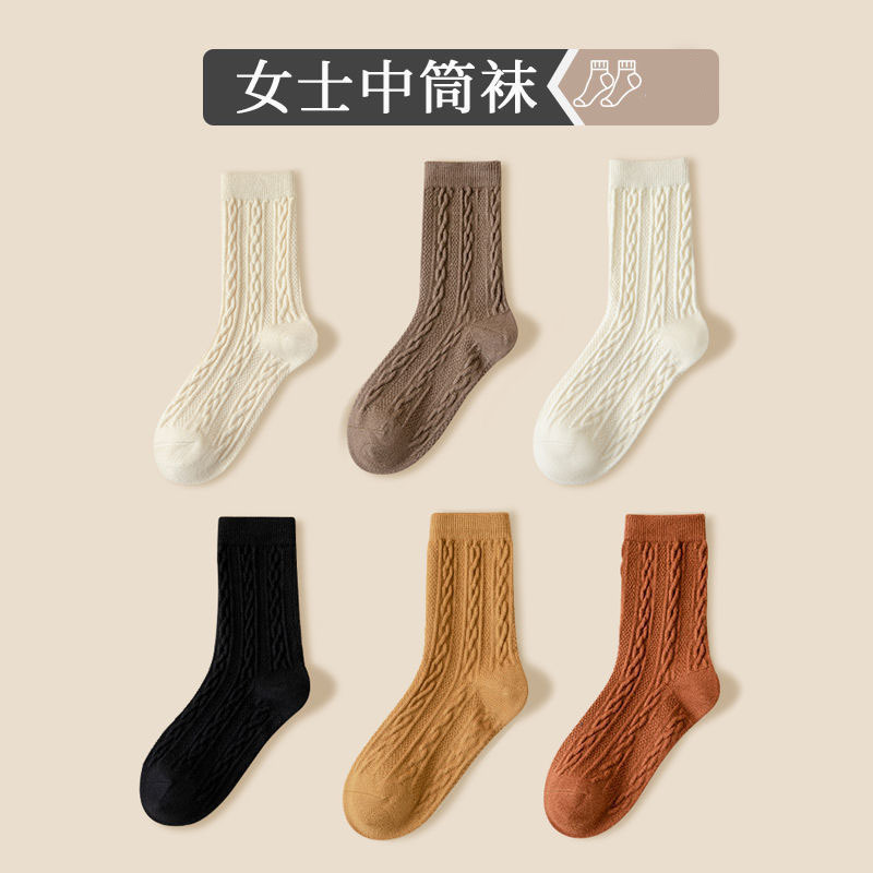 靴下の女性秋冬タイプのストッキングは保温月子靴下を厚くして家で寝ている女性のストッキングJKロリータ|undefined