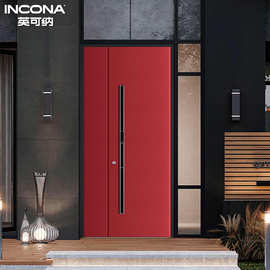 INCONA英可纳铸铝门系统装甲门被动门断桥装甲门断桥铝玻璃门