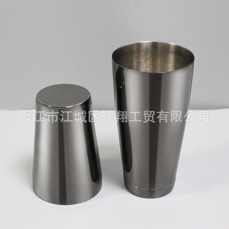 Vaso Mezclador de Acero Inoxidable 304 Estilo Japonés, Coctelera Estilo Americano, Vaso Mezclador para Bar, Vaso Mezclador Boston