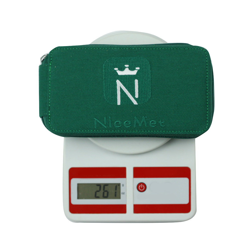 Aguja de trenzado transfronteriza de madera sintética verde ganchillo 3.0-7.0 pequeño estilo europeo mango de ganchillo 8 conjuntos