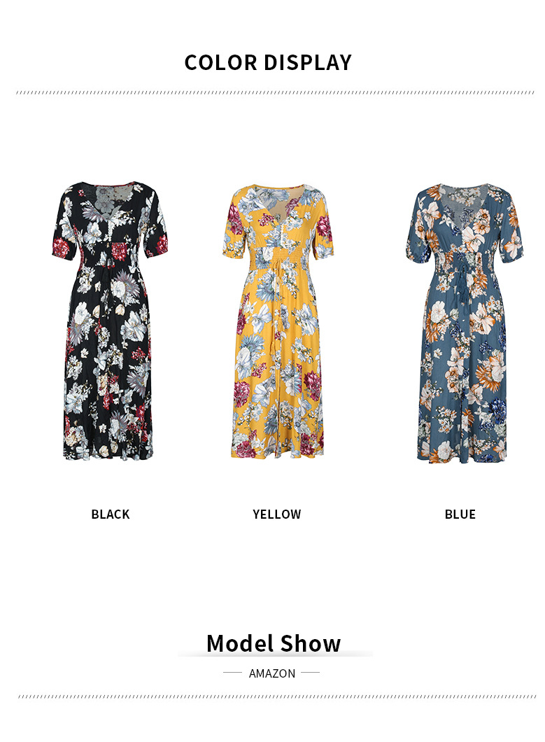 Bohemian Print Dress Image 3