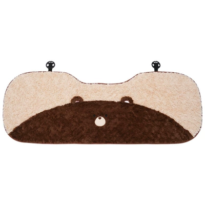 Seat cushion, seat cover, Winter Plush, Warm and Comfortable - rabbit-fur-flower-bear-cushion-in-the-back-row