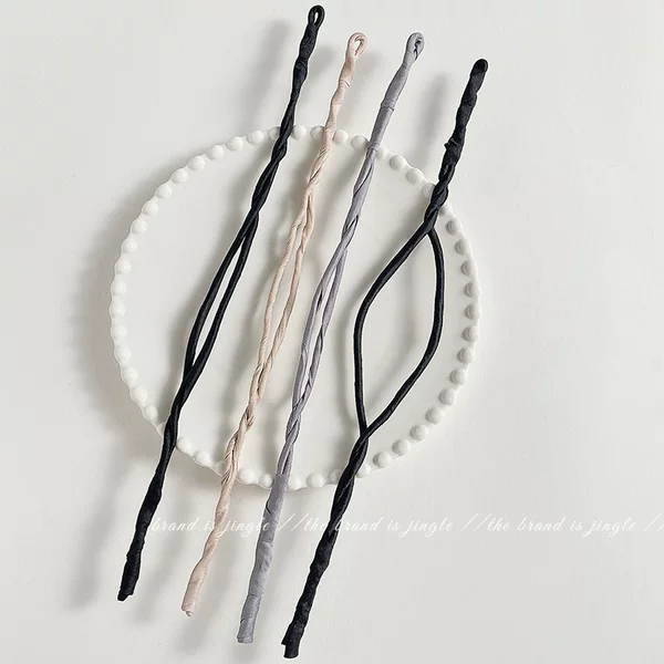 Non-Loose Hair Stick Ball Head Hair Accessories DIY Fluffy Lazy Styling Stick Girls Hair Tie Headdress