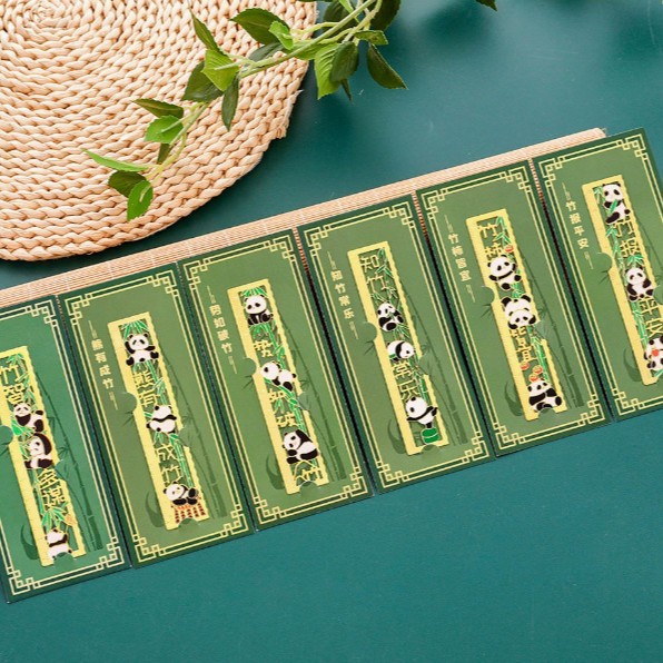 Caricatura adorable Panda Post-it - Notes Estudiantes Temporada escolar DIY Papelería Pequeños regalos de alto valor facial Paquete de regalo para niños