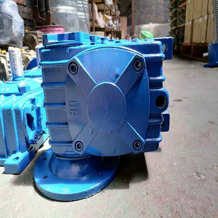 小型卧式蜗轮减速器晨潮牌WPDX80-25-A减速机