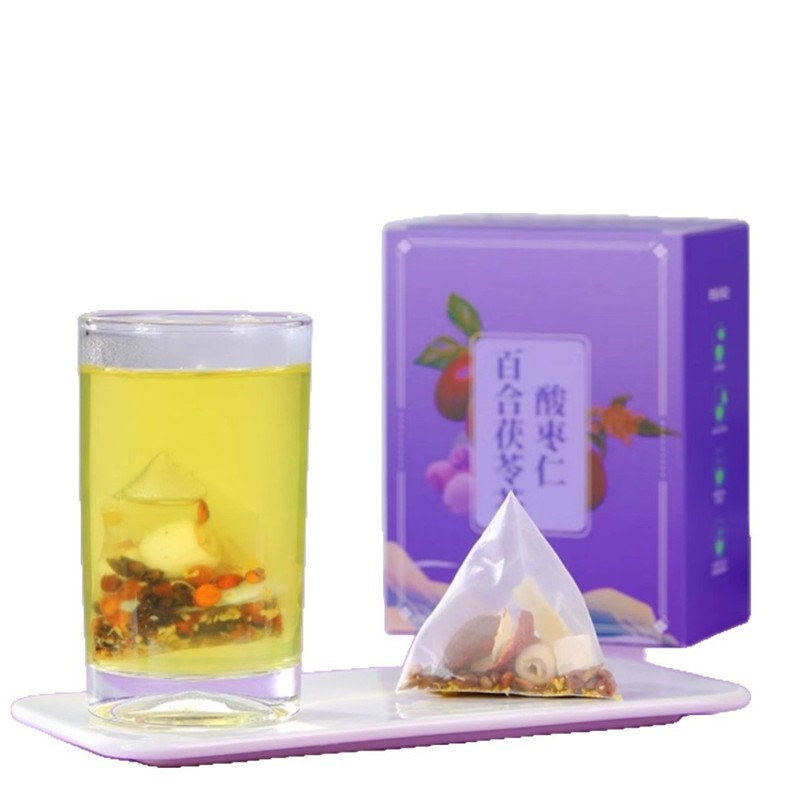 酸枣仁百合茯苓茶助养生茶包眠非睡眠质量差神睡眠花茶酸枣仁茶包|undefined