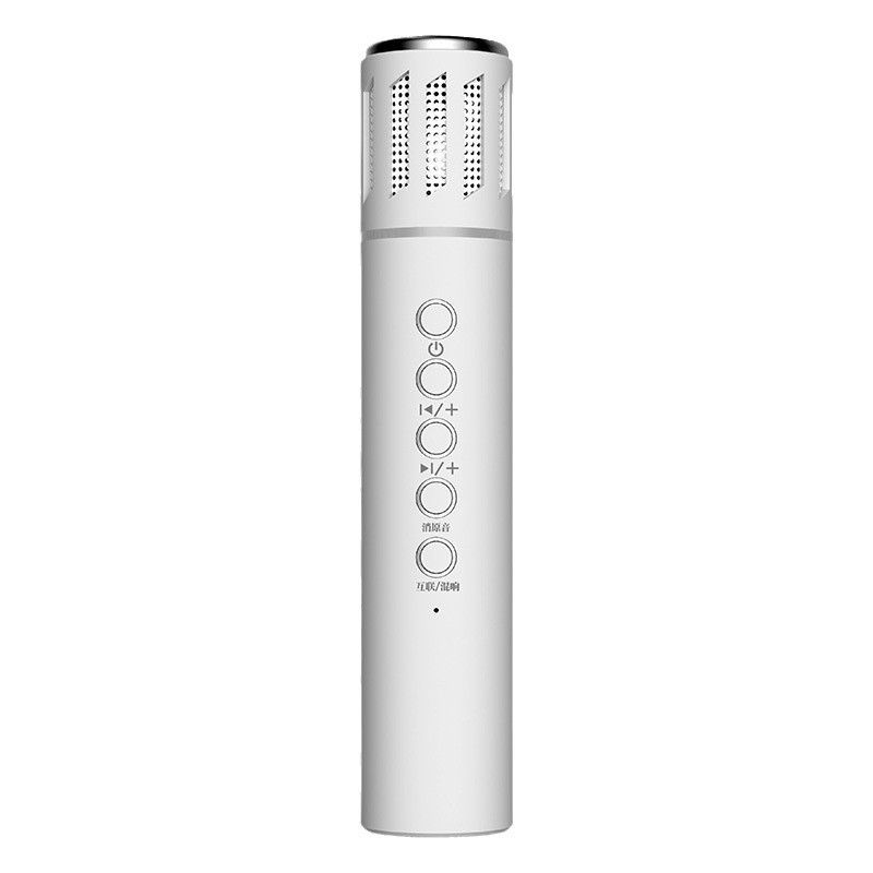 国境を越えた新しい Bluetooth スピーカーワイヤレスライブブロードキャストマイクマイクオールインワン携帯電話子供用カラオケマイク|undefined