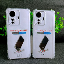 适用VIVO Y70 2020防摔TPU手机壳 四角气囊防摔精孔透明TPU清水套