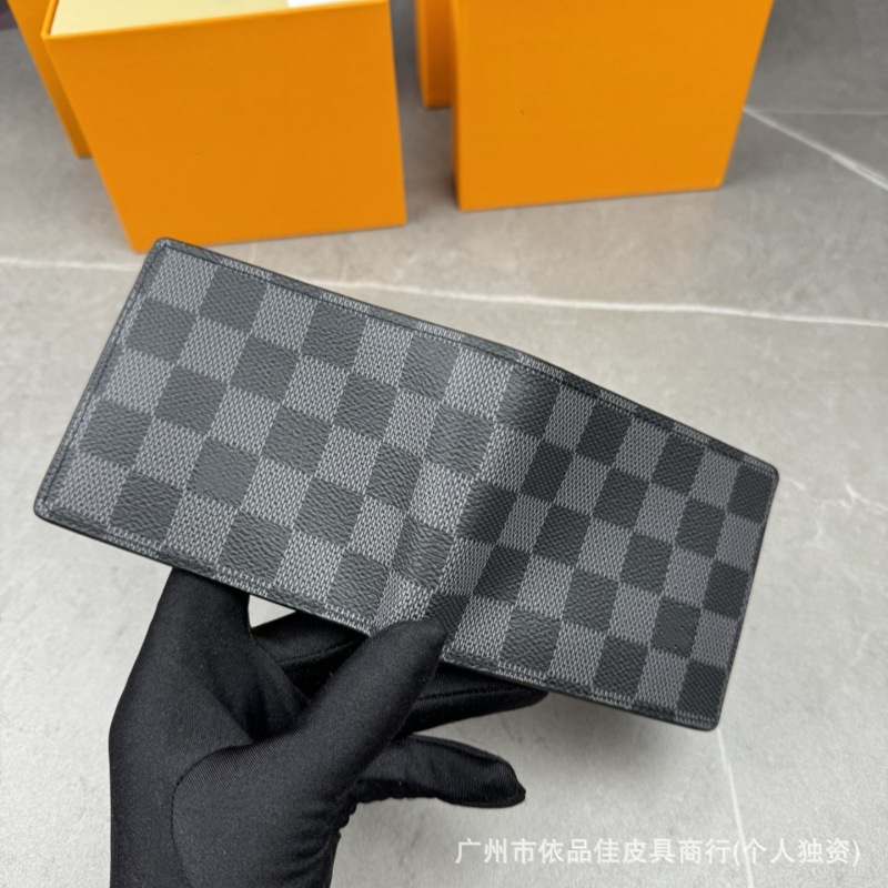 外国貿易のロバの家の欧米のファッションの男性の女性の通用する商品の供給源の財布の多いカードの位置の短いタイプの二つ折りの財布のカードのカバン