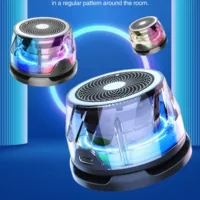 Трансграничный умный новый танец с магнитным всасыванием взрывы Bluetooth аудио портативный rgb атмосферный свет bluetooth маленький стереосистем