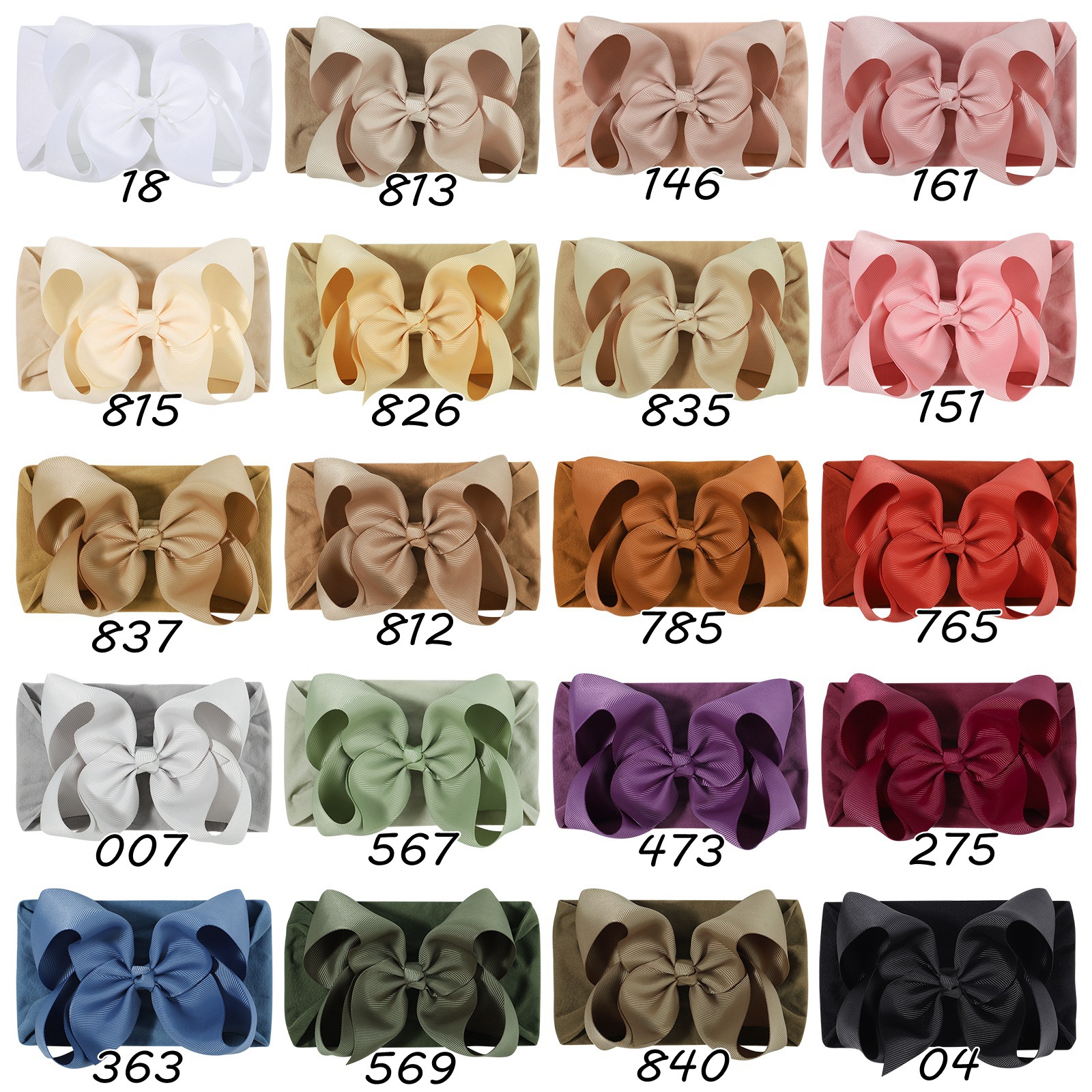 Fashion Bow Knot Cloth Hair Band 1 Piece display picture 1