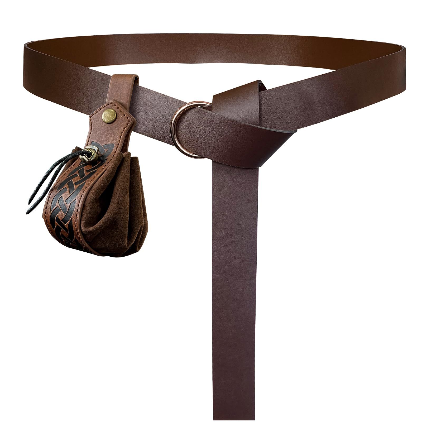 Cinturón de caballero medieval bolsillo vintage Cosplay Amazon Cross-border Halloween Accessories Set