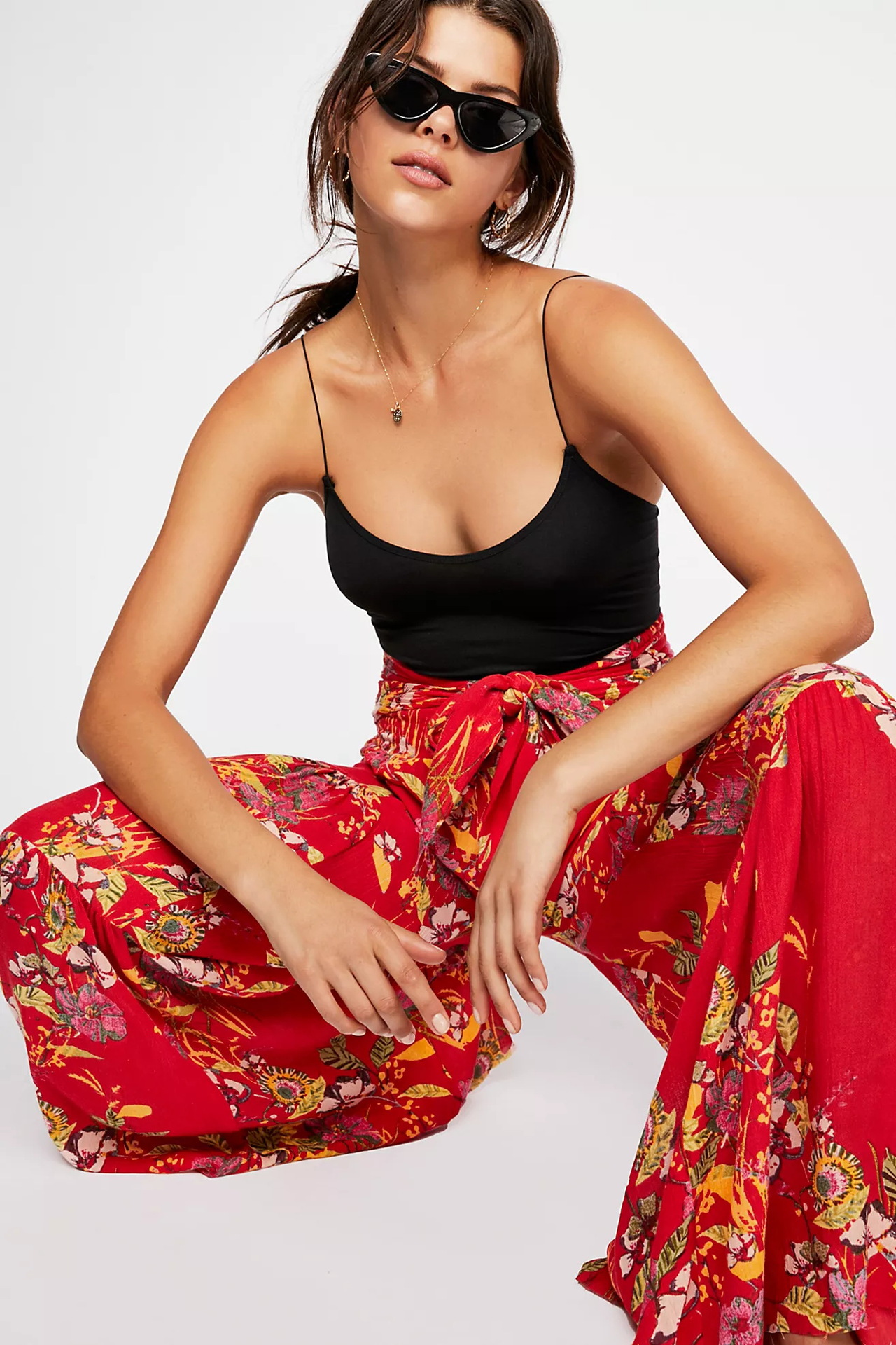 Casual Loose Flared Wide Leg Pants - Pants - Uniqistic.com