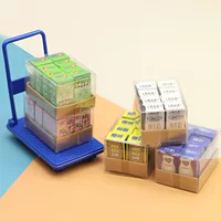 Креативный симулятор мини-супермаркет круглосуточный магазин кукольный домик коробка напитков игровой домик игрушки Детские подарки маленькие украшения
