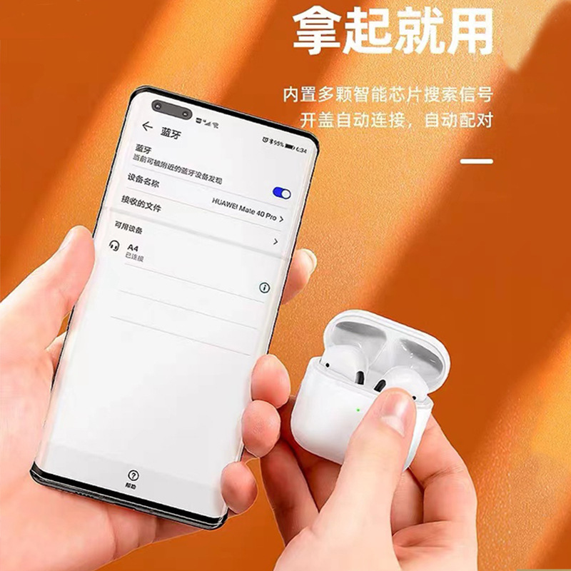 四代PRO4スポーツワイヤレス競技用重低音インイヤーステレオゲーム用Bluetoothヘッドセット、真のBluetooth5.0|undefined