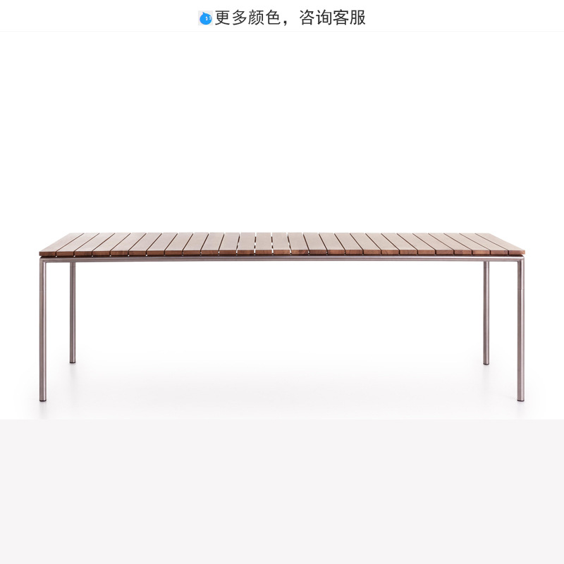 Mesas y sillas al aire libre Patio villa al aire libre balcón al aire libre silla de aleación de aluminio hotel ocio jardín muebles