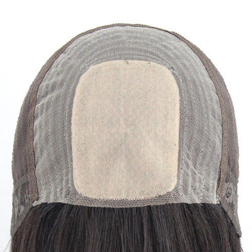 Front lace wig short hair full head cover female real hair manufacturer wholesale fashion natural air bangs bob hair cover