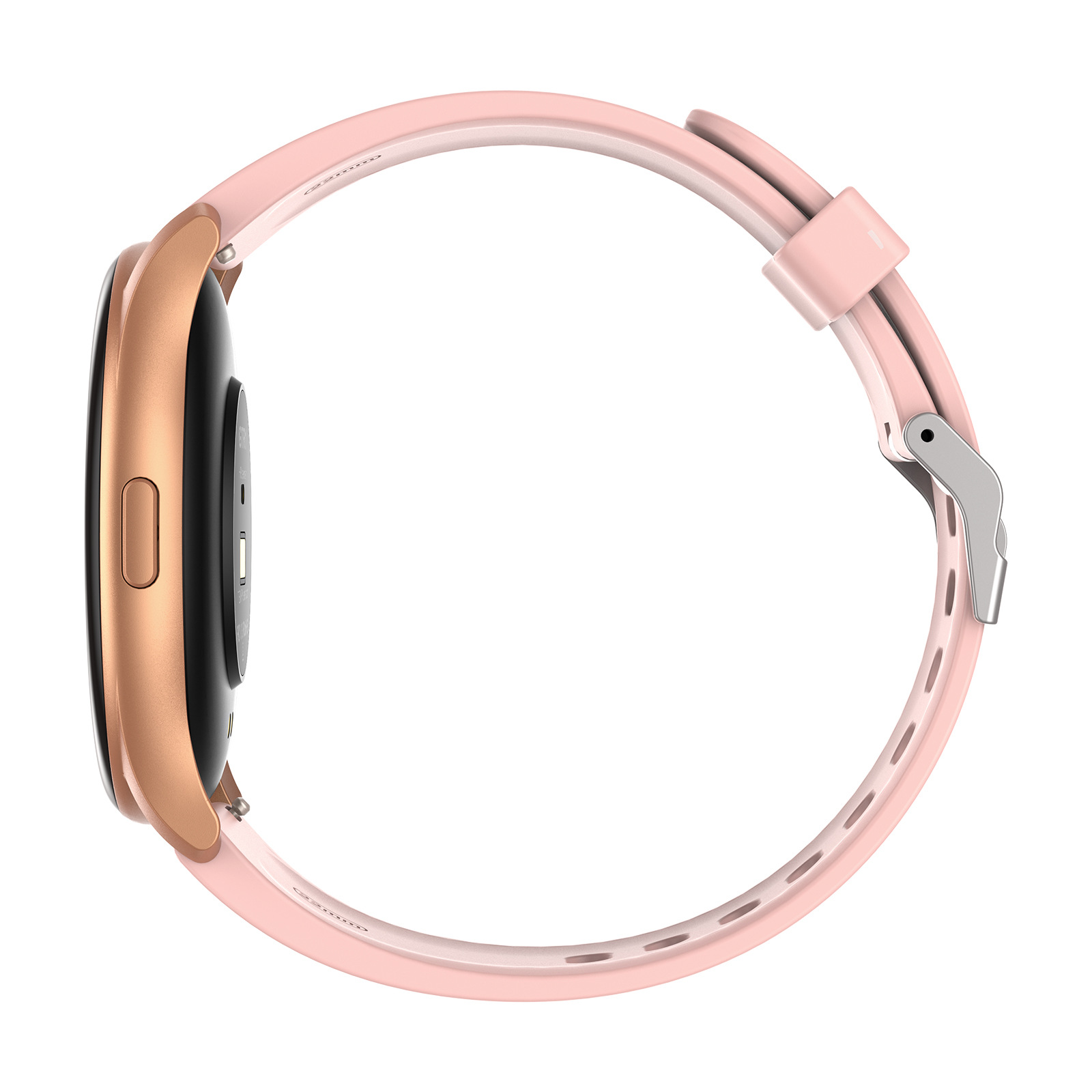 2022新品圆屏GTR1手环学生运动呼吸心率微信推送血压测温智能手表