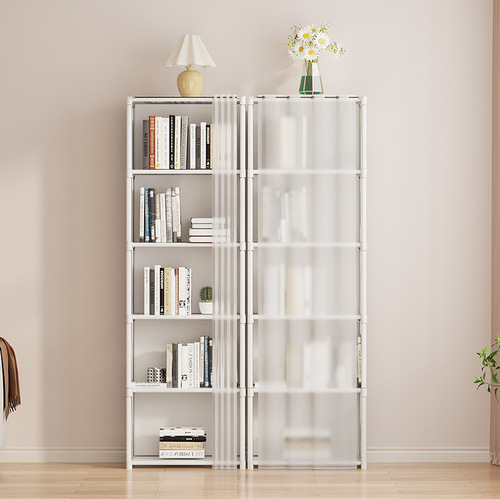 Creative storage rack floor bookcase home simple storage cabinet jewelry display rack bookshelf drop shipping