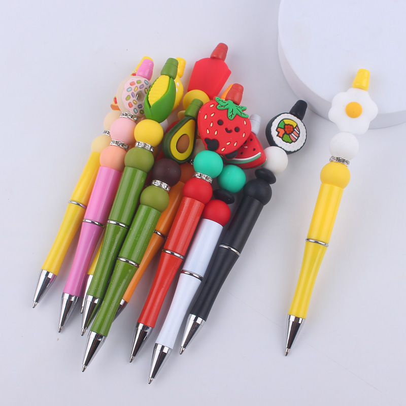 1 Piece Fruit Class Learning School Plastic Cute Gel Pen display picture 1