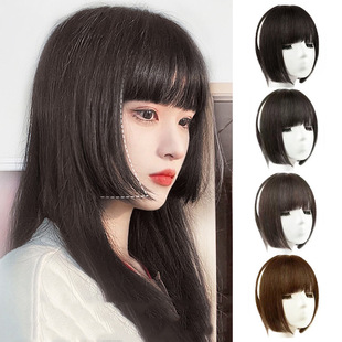 3d French Princess Cut Bangs Wig Women's Net Red Natural Preface Simulation False Bangs Top of Head Reissue in Stock