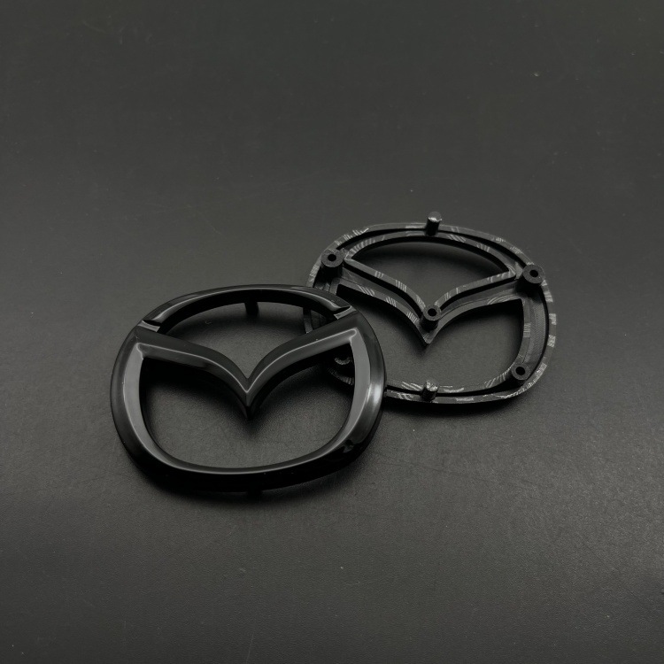 Suitable for Mazda Car Steering Wheel Emblem M3 M6 Yirui Steering Wheel Center Logo Modified Horn Car Emblem