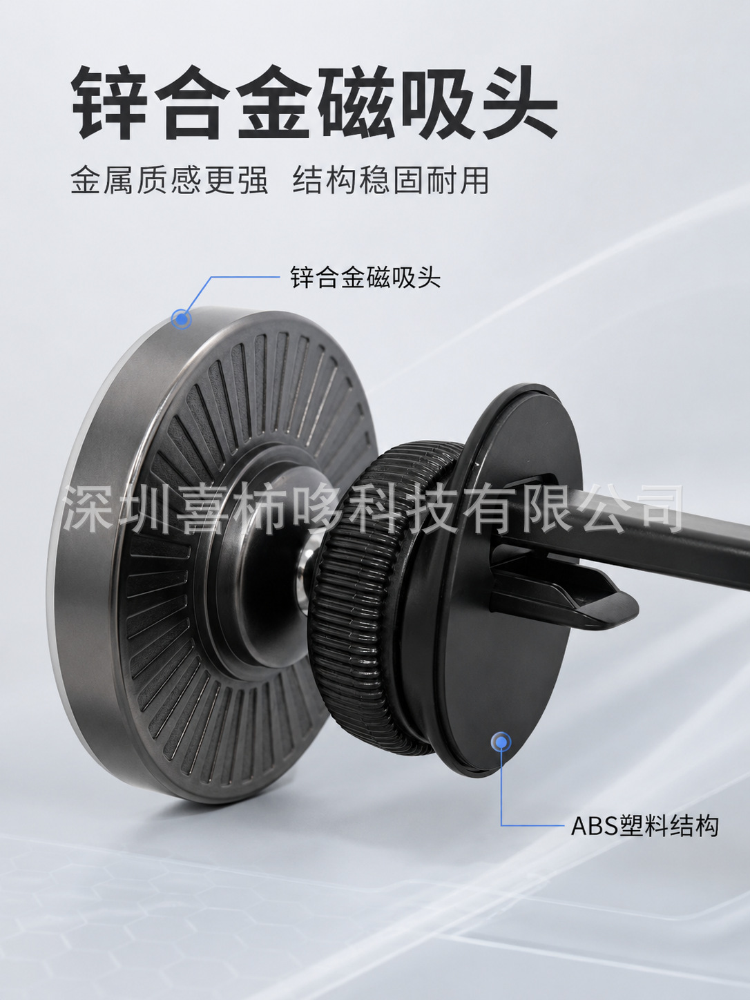 New cross-border car phone holder for air vents, car navigation wireless charging stand