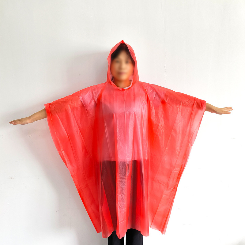 Biodegradable Pla Raincoat, Environmentally Friendly and Recyclable, Factory Direct Delivery Cloak, Team Building Hiking Music Festival Concert
