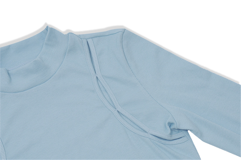 Title 9, Top estivo donna con collo alto, maniche lunghe...