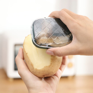 Storage Peeler Melon and Fruit Planer Household Kitchen Storage Scraping Knife Multifunctional Planer Knife with Box Storage Peeler