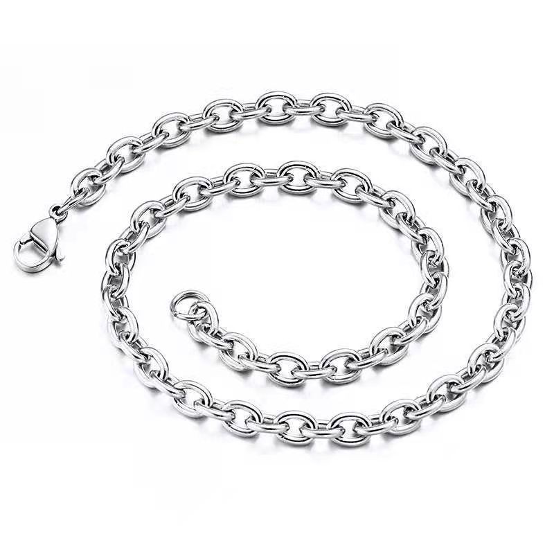 Customization Laser Engraving, Solid Color Pattern Simple Style Style 1 Piece 28*50mm Alloy Customization Laser Engraving Solid Color Pendant Chain DIY Jewelry Accessories