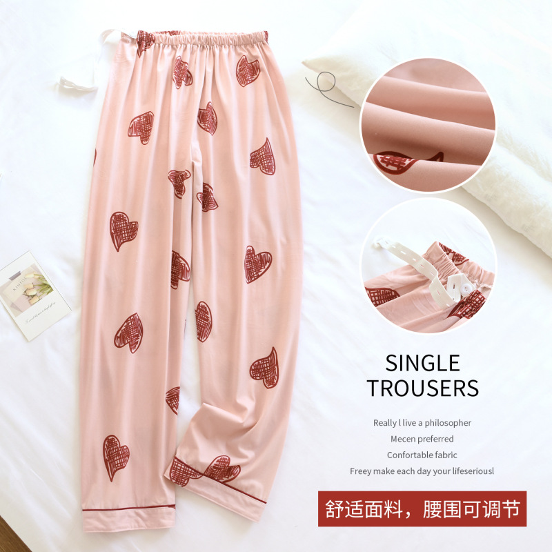 Xiyue Spring-Summer Imitation Cotton Maternity Postpartum Pants, High-Waisted, Adjustable, Non-Binding, Thin Home Pants for Postpartum Xiyue Spring-Summer Imitation Cotton Maternity Postpartum Pants, High-Waisted, Adjustable, Non-Binding, Thin Home Pants for Postpartum