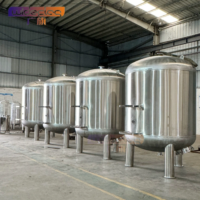 Guangqi продает большие мультимедийные фильтрующие резервуары, фильтрующие резервуары для удаления грязи и запахов из колодезной воды, эффективную и энергосберегающую систему очистки воды.