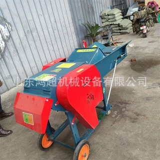 干湿两用电动铡草机 养殖用秸秆粉碎机柴油揉丝机